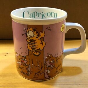 3/$40 Garfield Capricorn vintage Mug